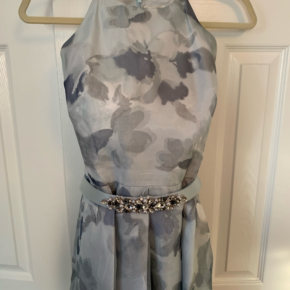 Eliza J Silver High Low Dress